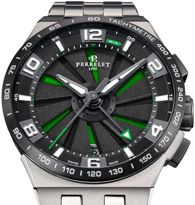 Obrázek Perrelet Turbine Chrono NEO Grass Green