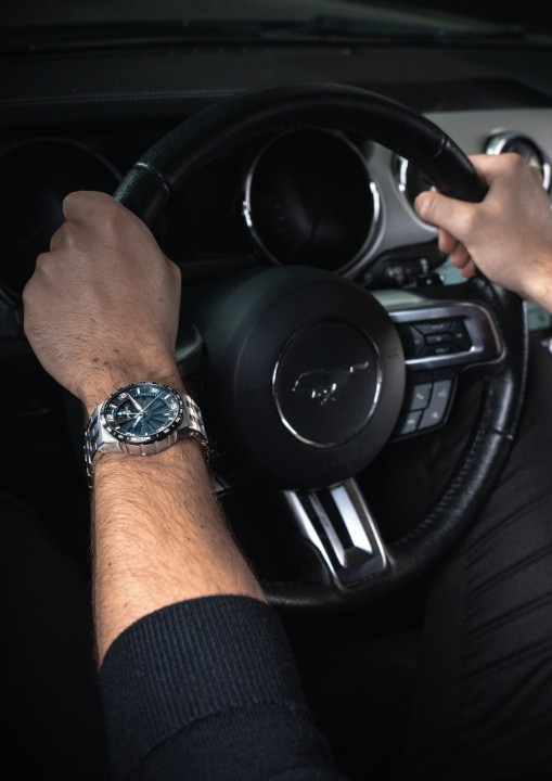 Obrázek Perrelet Turbine Chrono NEO Electric Blue