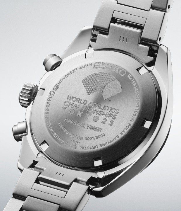 Obrázek Seiko Prospex Speedtimer World Athletics Championships Tokyo 2025 Limited Edition