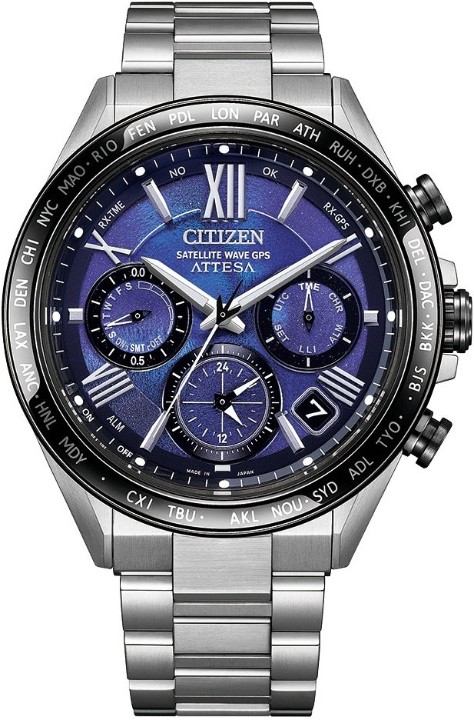 Obrázek Citizen Attesa Satellite Wave GPS Unite With Blue Limited Edition
