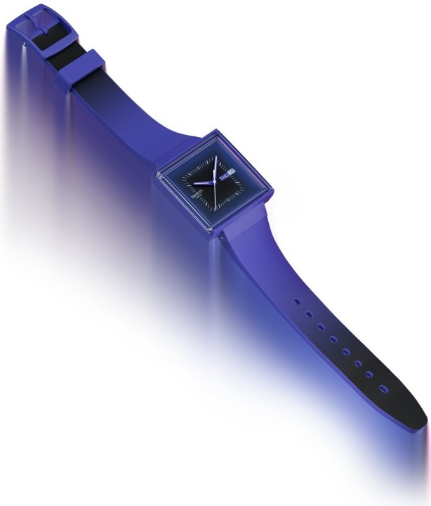 Obrázek Swatch Squarely Blacklight