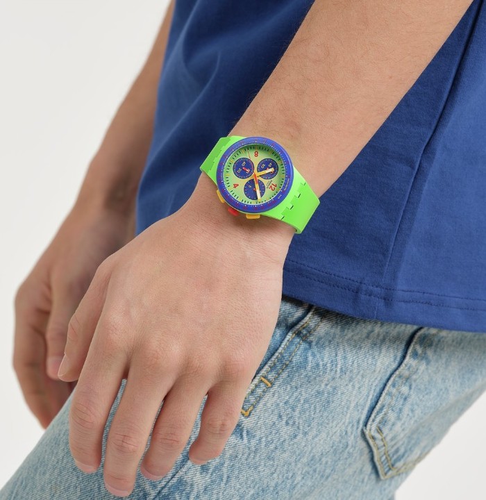 Obrázek Swatch Flowing Freshly