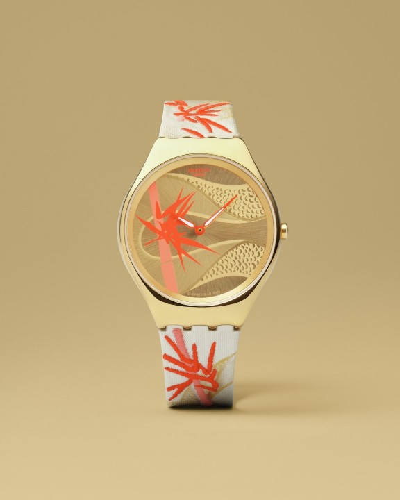 Obrázek Swatch Golden Red Bamboo