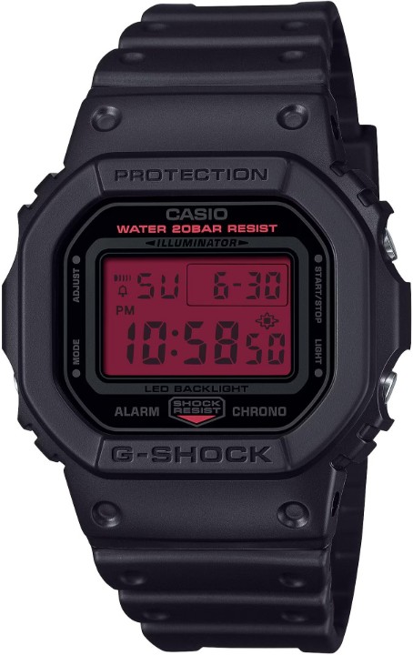 Obrázek Casio G-Shock Black and Bold Red