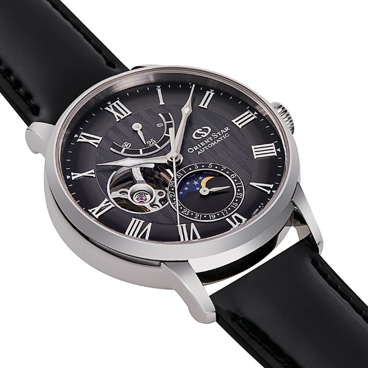 Obrázek Orient Star Classic M45 F7 Moon Phase Open Heart Automatic