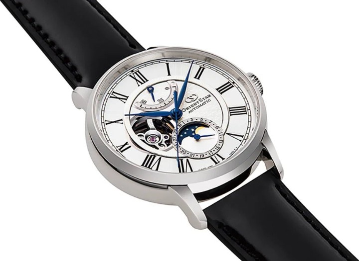 Obrázek Orient Star Classic M45 F7 Moon Phase Open Heart Automatic