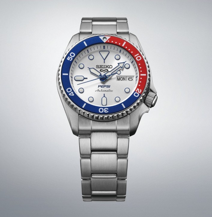 Obrázek Seiko 5 Sports SKX Series x Pepsi® Limited Edition