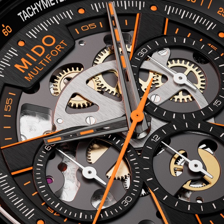 Obrázek Mido Multifort Skeleton Chronograph