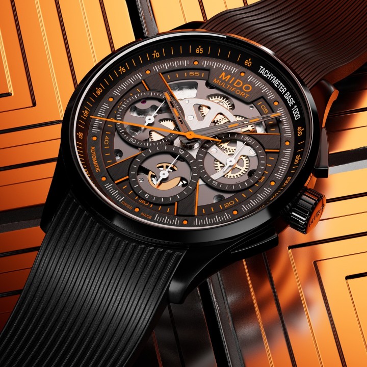 Obrázek Mido Multifort Skeleton Chronograph