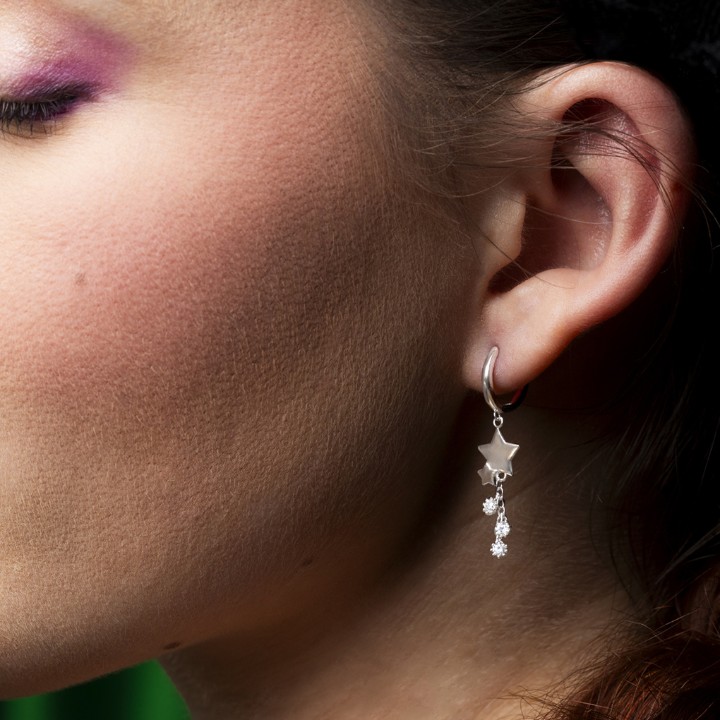 Obrázek Náušnice Lotus Silver Trendy