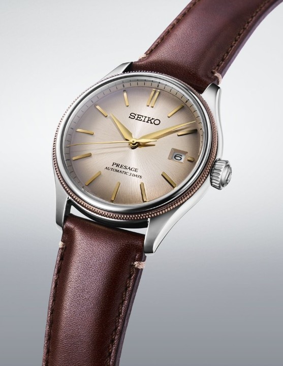 Obrázek Seiko Presage Classic Upcycled Leather Strap Limited Edition