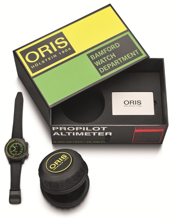 Obrázek Oris ProPilot Altimeter x Bamford ‘Mission Control’ Limited Edition