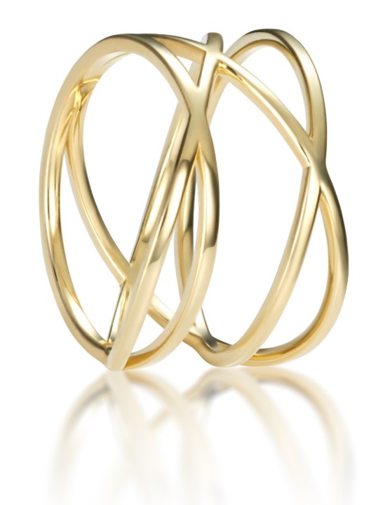 Obrázek Prsten LOEE Essence ze žlutého zlata