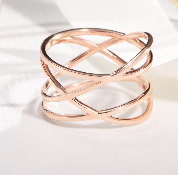 Obrázek Prsten LOEE Essence z růžového zlata