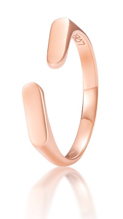 Obrázek Prsten LOEE AVA z růžového zlata