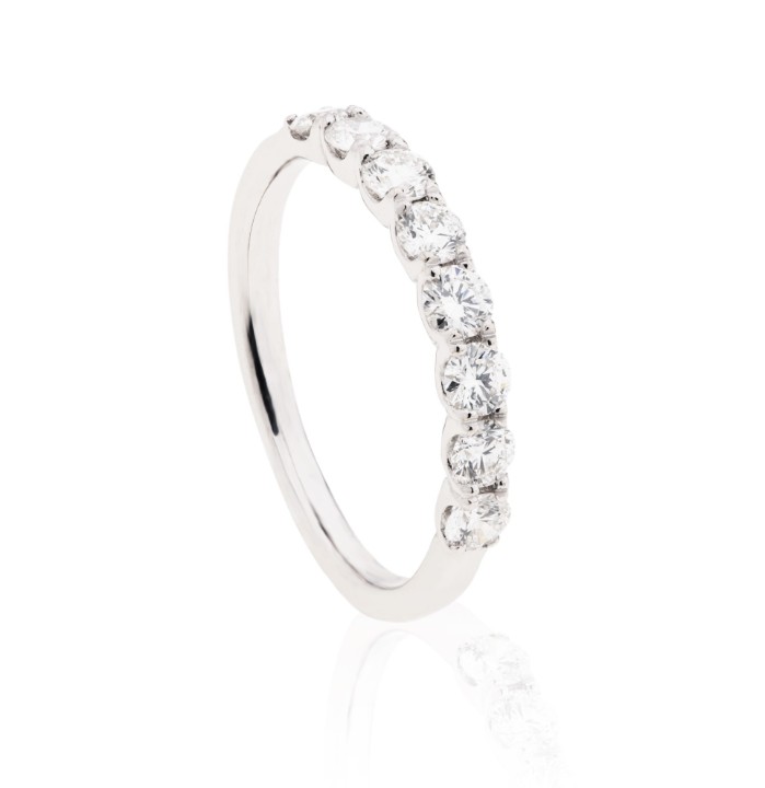 Obrázek Prsten LOEE Glare z bílého zlata s diamanty