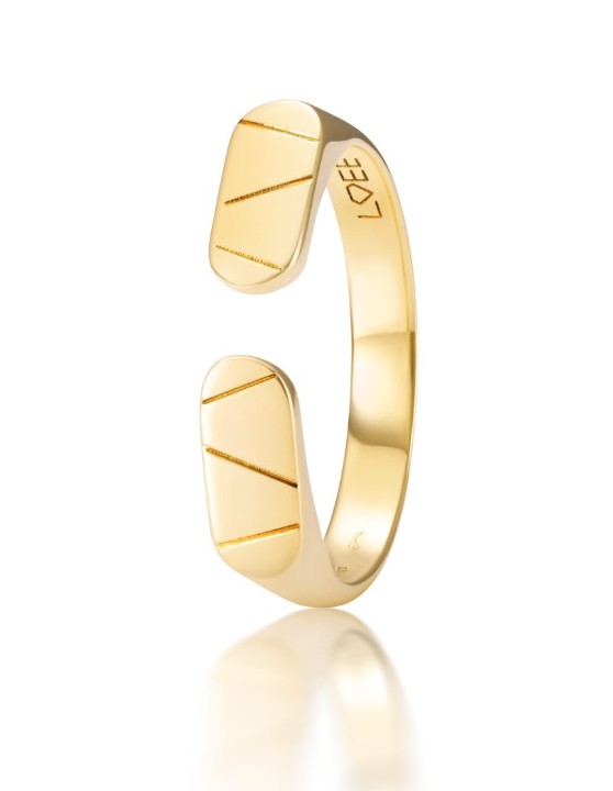 Obrázek Prsten LOEE AVA ze žlutého zlata