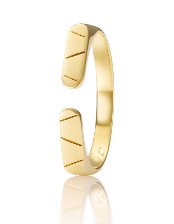 Obrázek Prsten LOEE AVA ze žlutého zlata