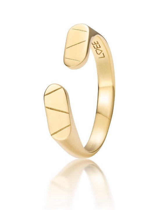 Obrázek Prsten LOEE AVA ze žlutého zlata