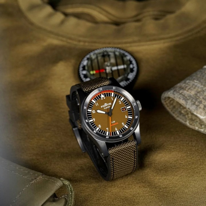 Obrázek Fortis Flieger F-39 Werk 7 Tactical Green Limited Edition