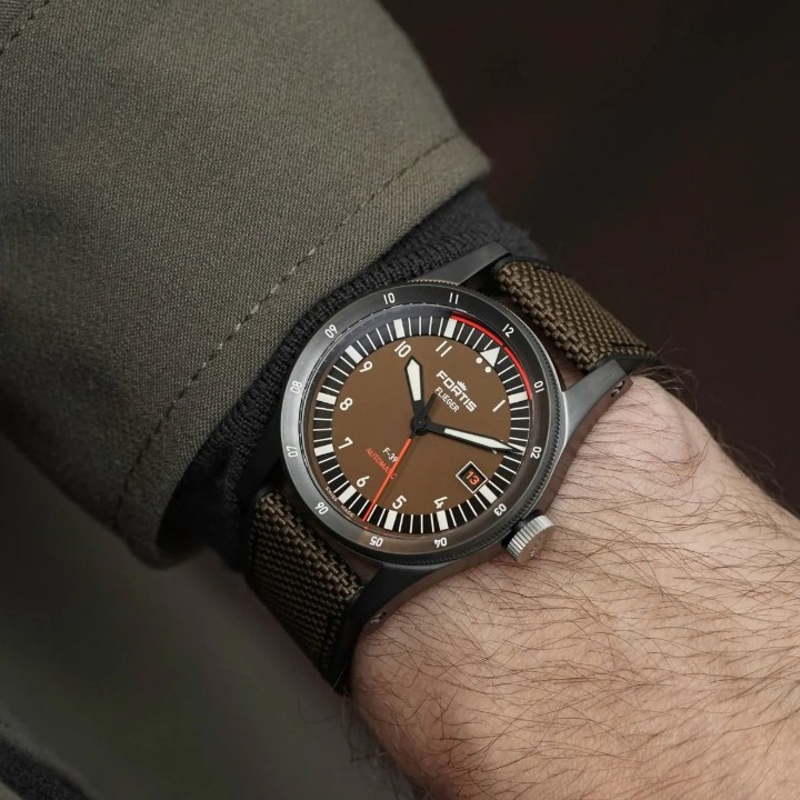 Obrázek Fortis Flieger F-39 Werk 7 Tactical Green Limited Edition