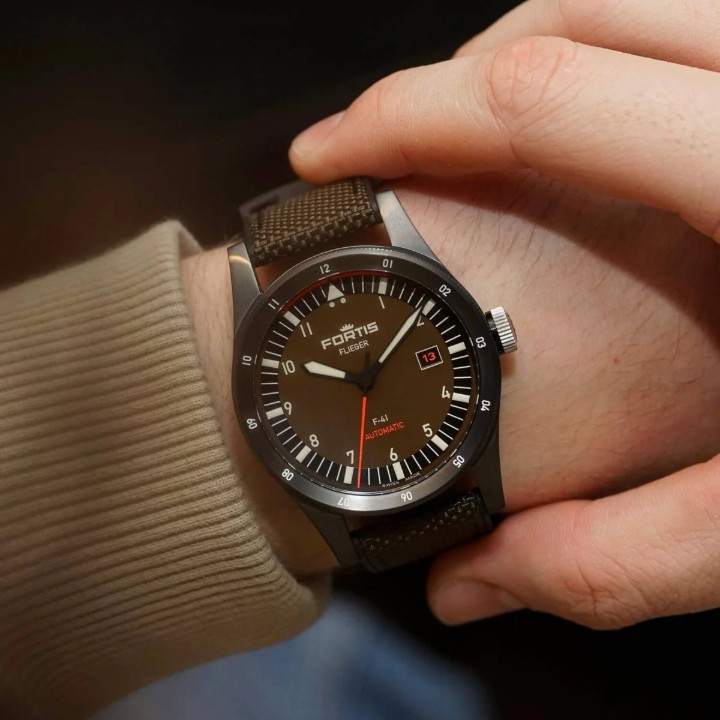 Obrázek Fortis Flieger F-41 Werk 7 Tactical Green Limited Edition