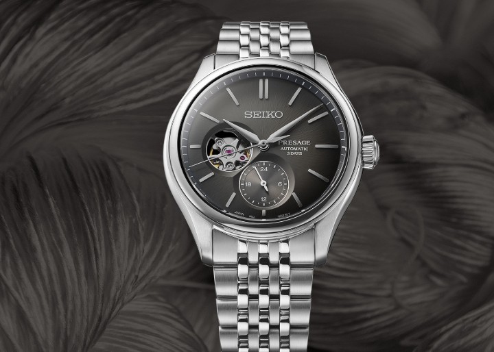 Obrázek Seiko Presage Classic ‘Sumi-iro’ Open heart