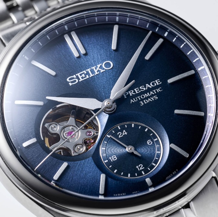 Obrázek Seiko Presage Classic „Ai-Iro“ Open Heart