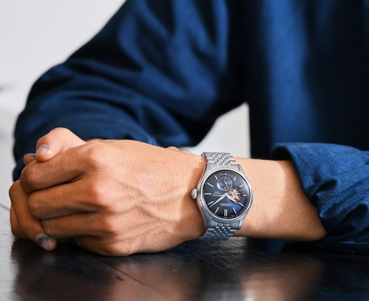 Obrázek Seiko Presage Classic „Ai-Iro“ Open Heart