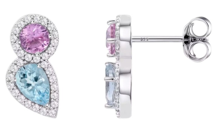 Obrázek Náušnice Lotus Silver Colors