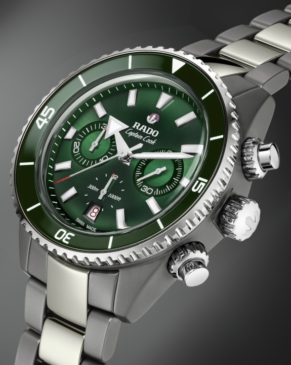 Obrázek Rado Captain Cook High-Tech Ceramic Automatic Chronograph