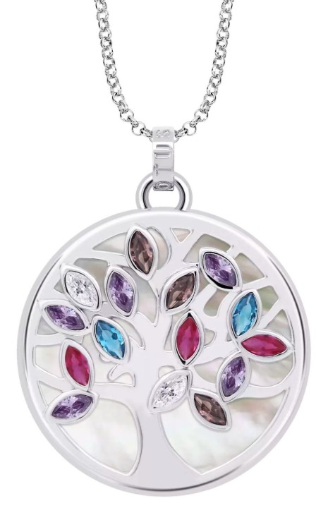 Obrázek Dámský náhrdelník Lotus Silver Tree of Life