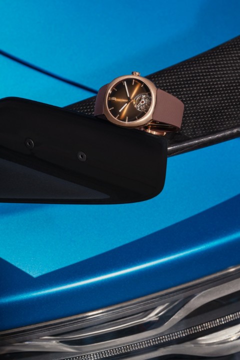 Obrázek H. Moser & Cie Streamliner Tourbillon Pierre Gasly Limited Edition