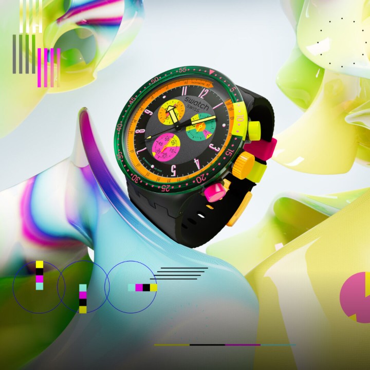 Obrázek Swatch Neon Seppia