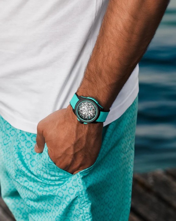 Obrázek NORQAIN Independence Wild One Skeleton Turquoise
