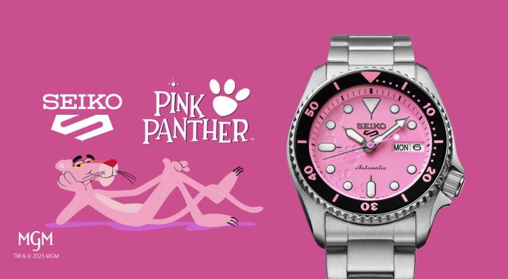 Obrázek Seiko 5 Sports SKX Series Pink Panther Limited Edition