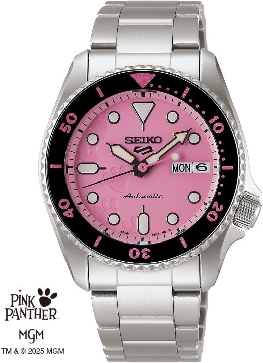 Obrázek Seiko 5 Sports SKX Series Pink Panther Limited Edition