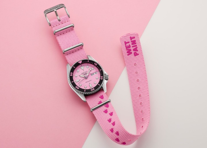 Obrázek Seiko 5 Sports SKX Series Pink Panther Limited Edition