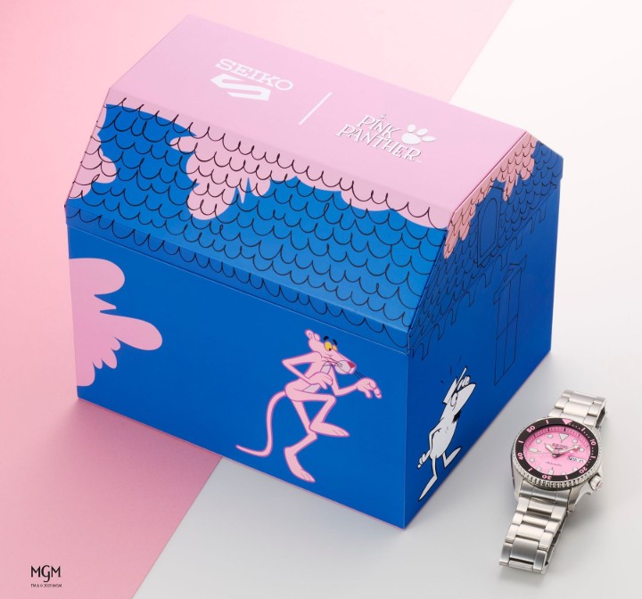 Obrázek Seiko 5 Sports SKX Series Pink Panther Limited Edition
