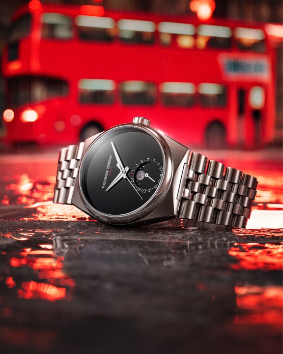 Obrázek Frederique Constant Highlife Moonphase Manufacture x Time+Tide Limited Edition Onyx Moon