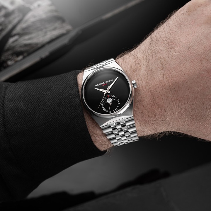 Obrázek Frederique Constant Highlife Moonphase Manufacture x Time+Tide Limited Edition Onyx Moon