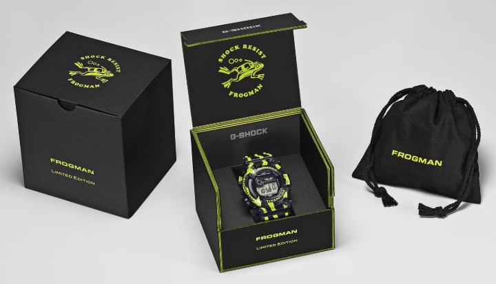 Obrázek Casio G-Shock Frogman Three-striped Poison Frog Limited Edition