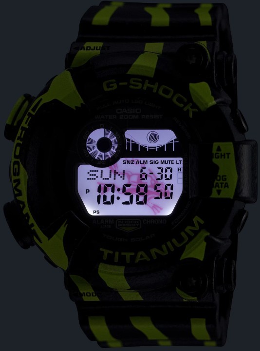 Obrázek Casio G-Shock Frogman Three-striped Poison Frog Limited Edition
