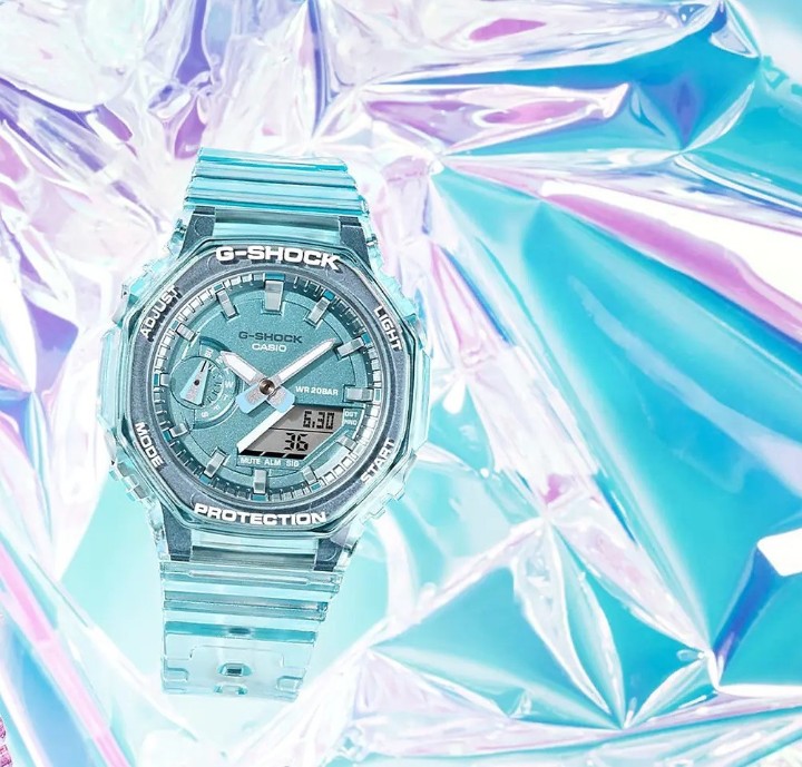 Obrázek Casio G-Shock Mini Carbon Core Guard Skeleton x Metallic Dial