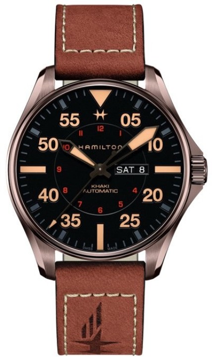 Obrázek Hamilton Khaki Aviation Pilot Day Date
