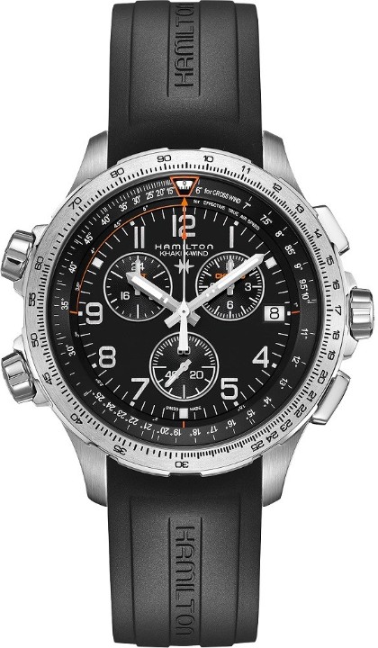 Obrázek Hamilton Khaki Aviation X-Wind GMT Chrono Quartz