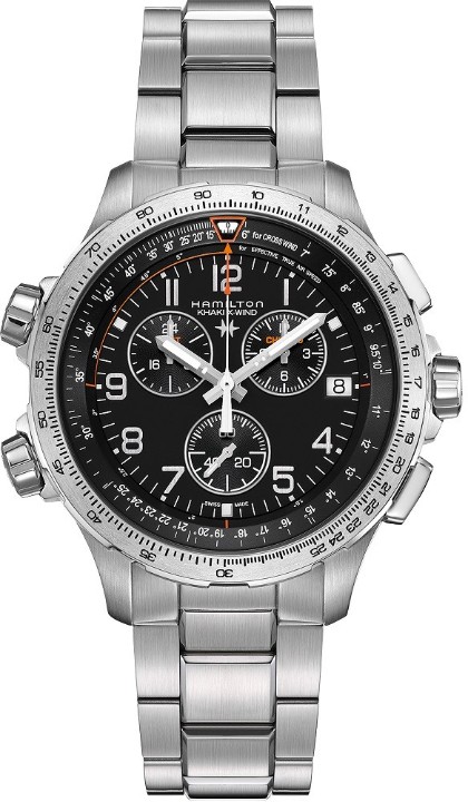 Obrázek Hamilton Khaki Aviation X-Wind GMT Chrono Quartz