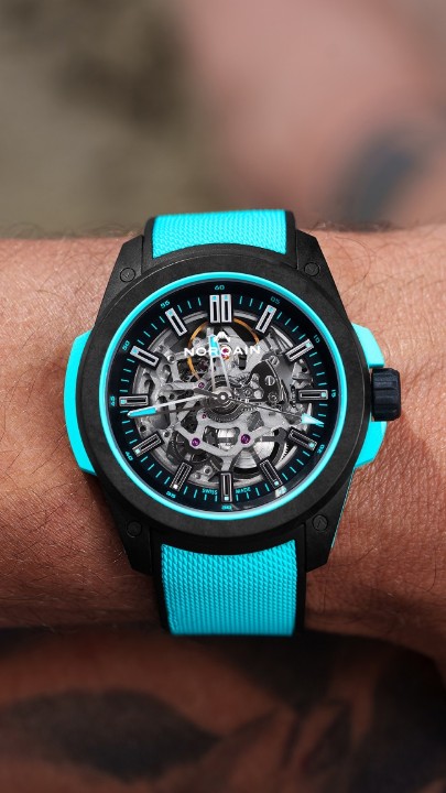 Obrázek NORQAIN Independence Wild One Skeleton Turquoise