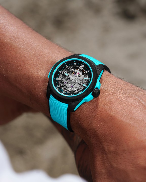 Obrázek NORQAIN Independence Wild One Skeleton Turquoise