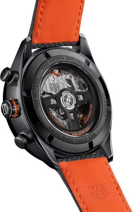 Obrázek Tag Heuer Carrera Chronograph x Porsche Orange Racing Special Edition